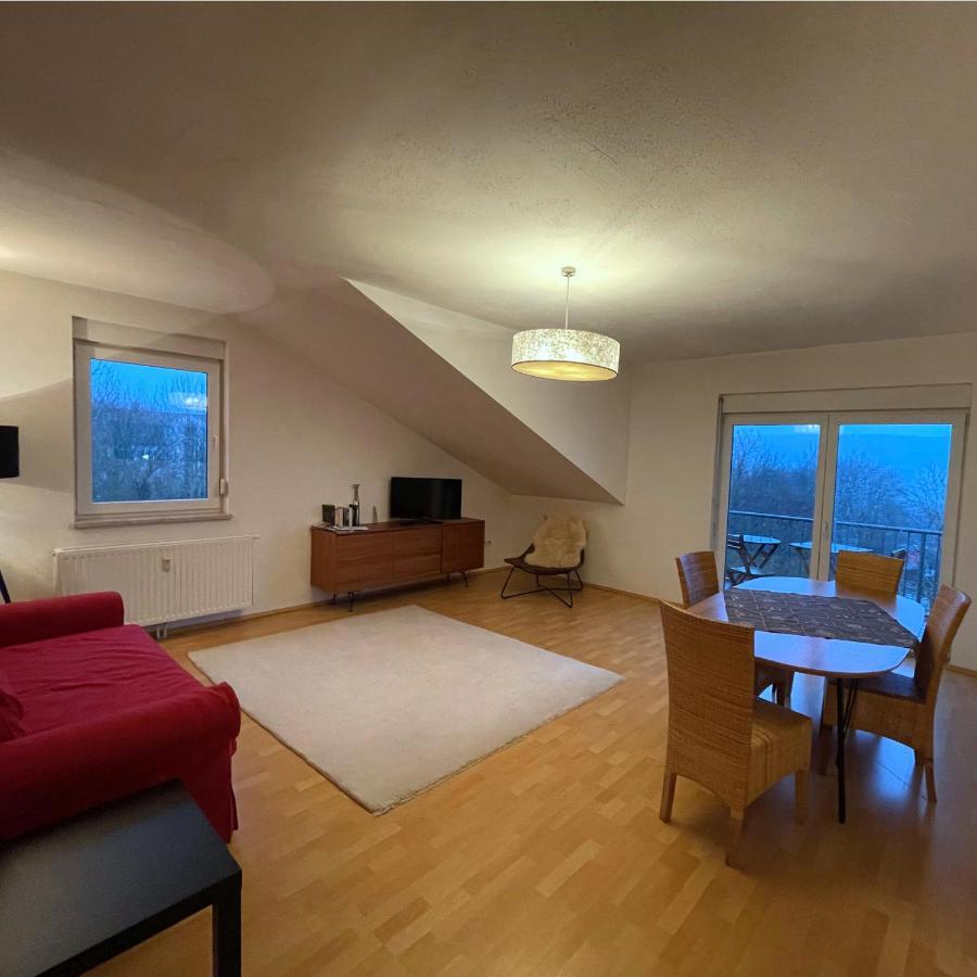 Ferienwohnung Balkonblick Am Hirschberg Sankt Wendel Eksteriør bilde
